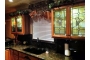 Decorative Glass Kitchen Cabinets to Add Exclusive Touch