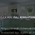 Turquoise Shaker Kitchen Cabinet