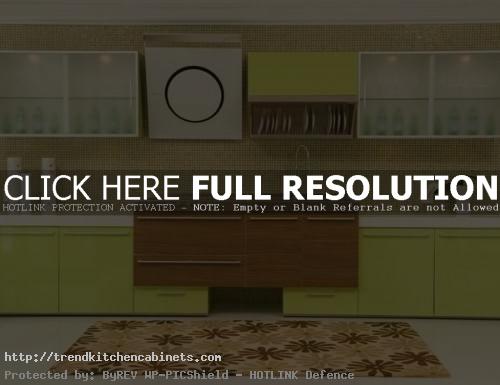 green-brown-kitchen-cabinets-designs