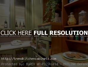 green-brown-kitchen-cabinets