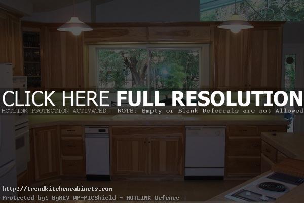 Custom Hickory Kitchen Cabinets Remodel
