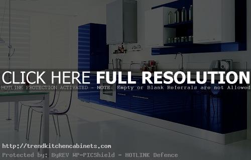 Modern Blue Kitchen Blue Kitchen Can Make You Slim