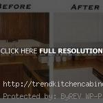 How-To-Restain-Kitchen-Cabinets