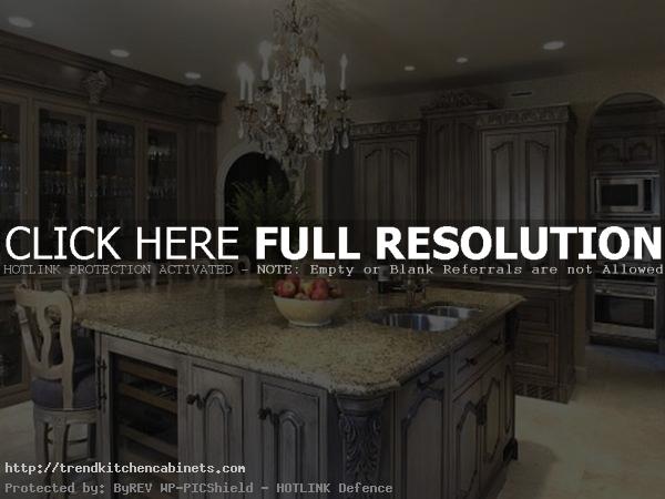 How To Antique Kitchen Cabinets How to Antique Kitchen Cabinets with Faux Finishing