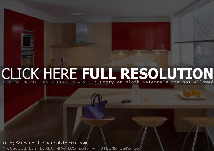 Red-Laminate-Kitchen-Cabinets-Design