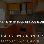 Kitchen Cabinets Ideas For Small Kitchen With Orange Cabinets 150x150 Small Kitchen Cabinets: Color and Model as Important Detail for Your Small Cabinet