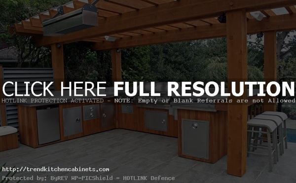 Outdoor Kitchen Cabinets Ideas Outdoor Kitchen Cabinets: the Right Cabinet’s Material for Outdoor Exposure