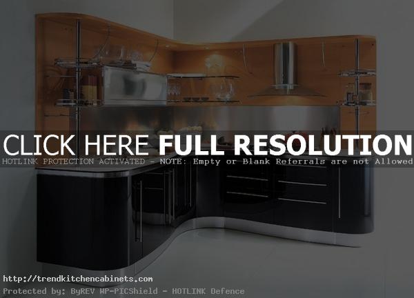 Small-Modern-Kitchen-With-Black-Cabinets