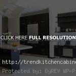 Modern Black Kitchen Cabinets With White Floor And White Countertops 150x150 Right Organization of Black And White Kitchen Cabinets