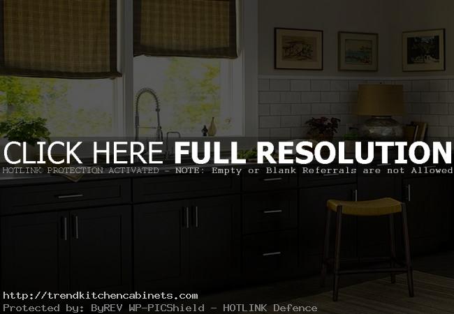 Dark Kitchen Cabinets Design Dark Kitchen Cabinets with Some Customization 