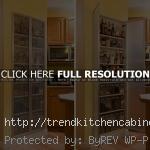 Pantry Cabinet Designs for Kitchen With Frosted Glass Doors 150x150 Pantry Cabinet Designs for Kitchen for Smart and Functional Lifestyle