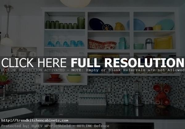 Luxury Doorless Kitchen Cabinets Ideas
