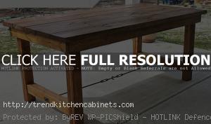 kitchen table DIY 300x177 Best DIY Kitchen Table Plans